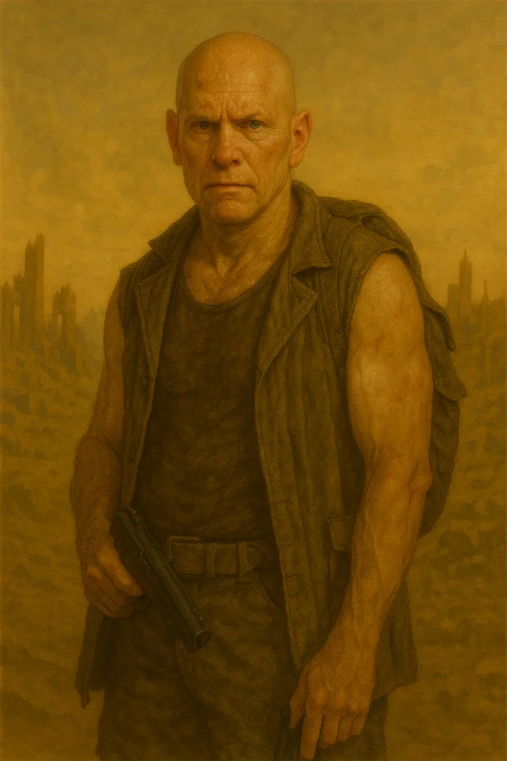 Retrato ilustrado de Grimm.