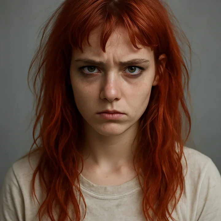 Retrato editorial de Luxía.